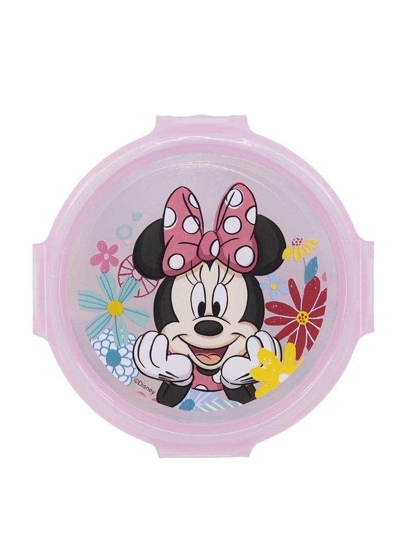 AKDC STOR Minnie Mouse Spring Look Round Hermetic Food Container 270ml  - Image 3