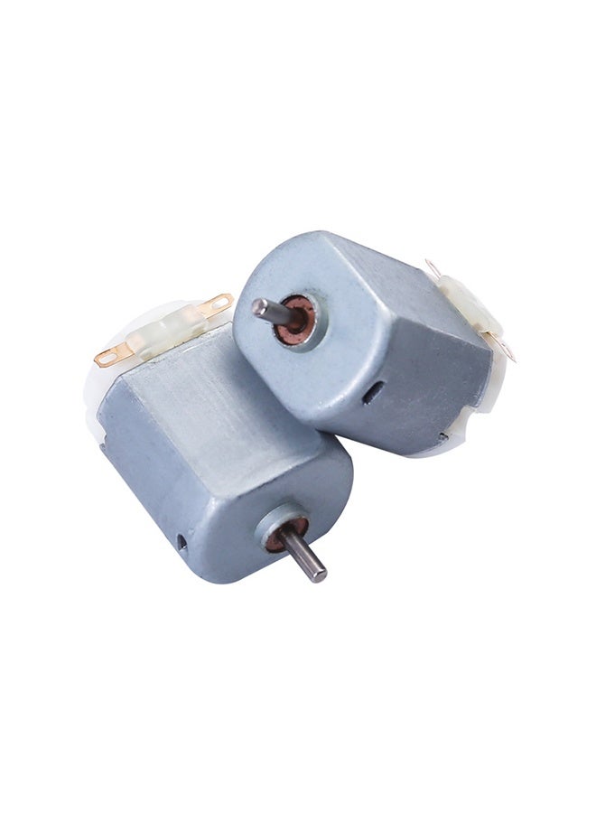 واي جيه 6 عبوات محرك تيار مستمر صغير 1-6 فولت 22500 دورة في الدقيقة محرك هواية كهربائي صغير لمشاريع علوم ألعاب DIY - Image 3