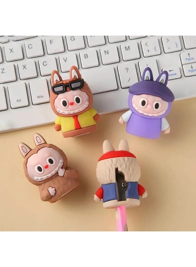 Labubu Rubber Pencil Sharpener (Random Design & No Color Choice) - Image 2