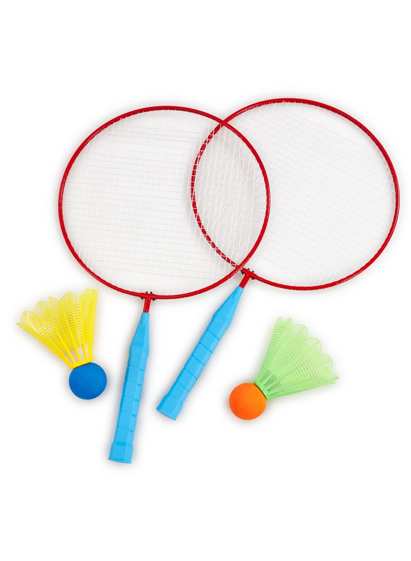 Addo Out and About Jumbo Badminton Set | Encourages Physical Activity, Improving Hand-Eye Coordination and Motor Skills | Garden Toys | Outdoor Sports for Kids - Image 1