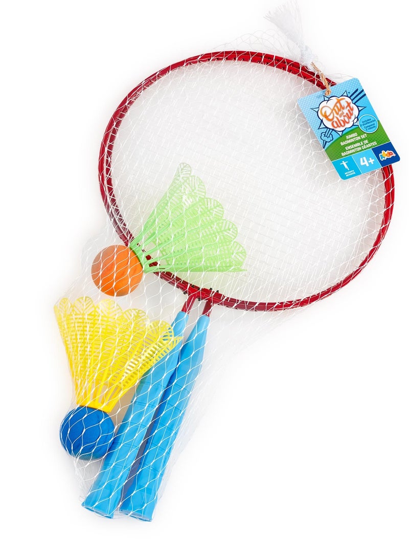 Addo Out and About Jumbo Badminton Set | Encourages Physical Activity, Improving Hand-Eye Coordination and Motor Skills | Garden Toys | Outdoor Sports for Kids - Image 2