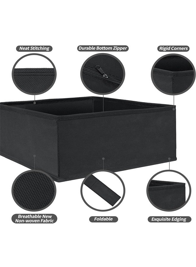 PADOM Padom Clothing Storage Organizers, 12 Set Foldable Underwear Drawer Organizer and Closet Dividers, Storage Box for Clothes, Socks, Underwear  - Image 3