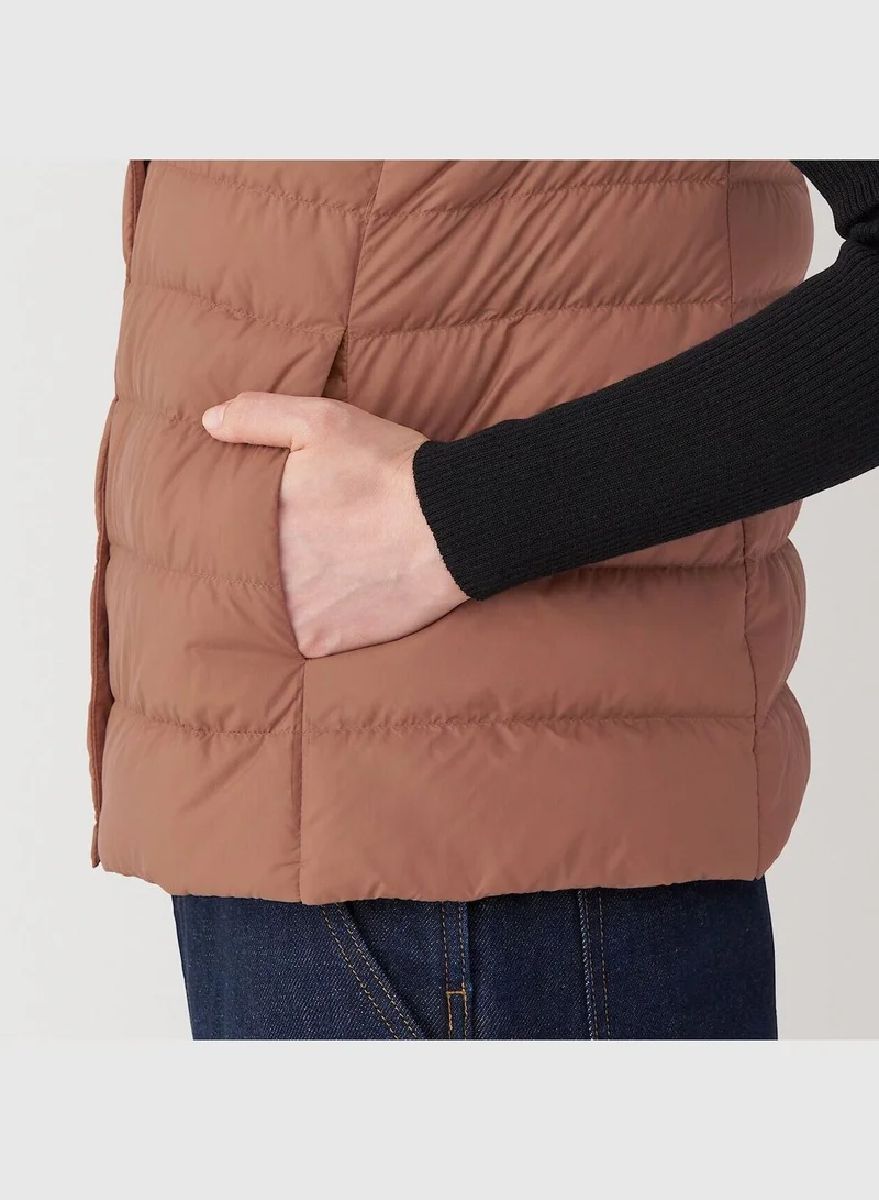MUJI Light Weight Down Collarless Pocketable Vest