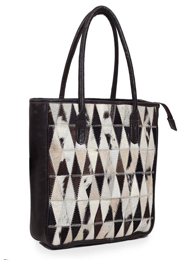 كويرو حقيبة يد جلدية نسائية - حقيبة كتف كلاسيكية من جلد البقر من ستايلو مع حقيبة يد صغيرة متناسقة، مناسبة للاستخدام اليومي أو كهدية - Image 1