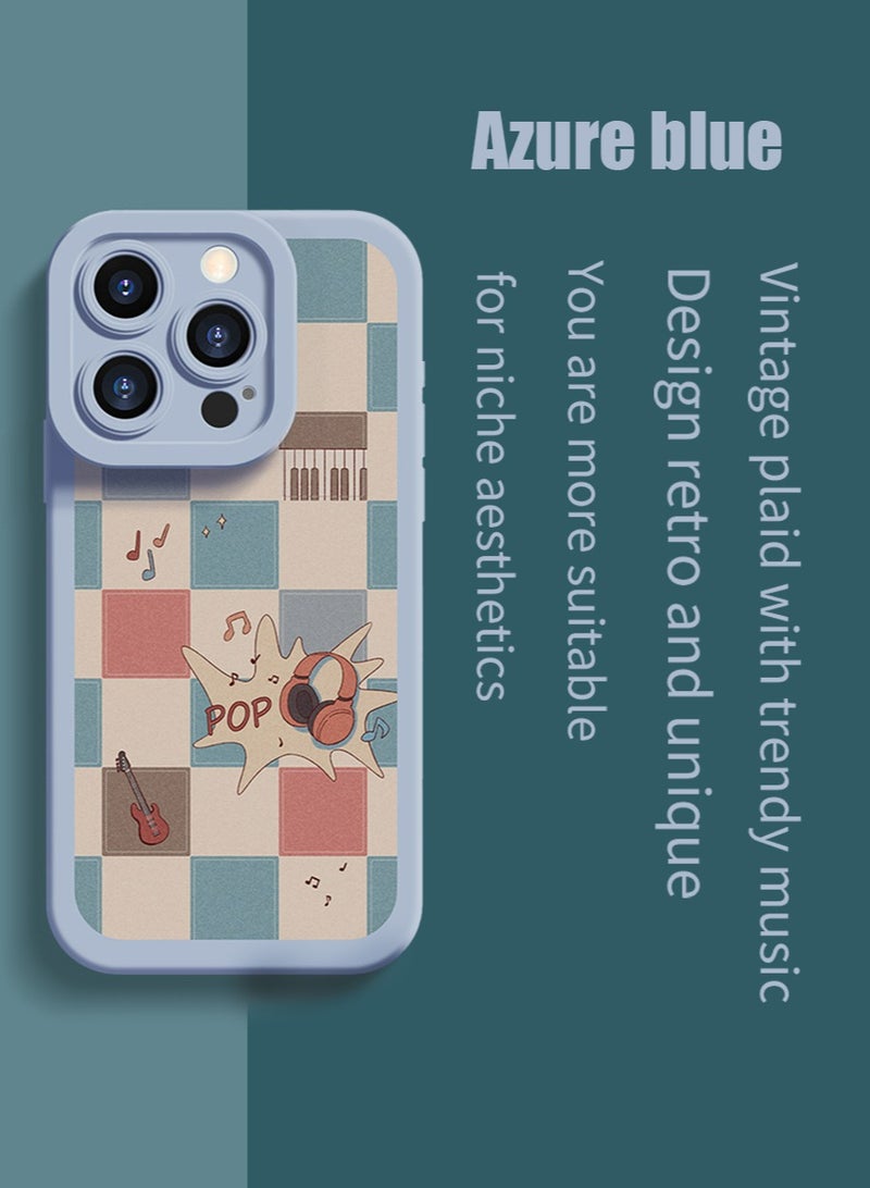 iPhone 15 Pro Cartoon Pattern Silicone Case Shockproof Protective for Women Girls, Slim Soft Silicone TPU Phone Protective Full Protection Anti-drop Camera Len Accessory Back Cover - Image 2