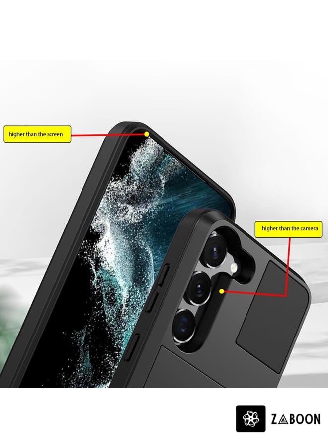Zaboon غطاء حماية لجهاز سامسونج جالاكسي S23 ألترا 5G درع متعدد الوظائف مع فتحة بطاقة منزلقة - Image 4