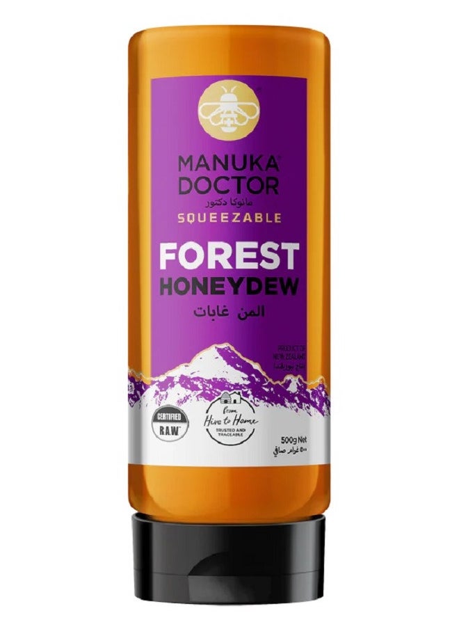 Manuka Doctor Forest Honey Squeezable 500gm  - Image 1