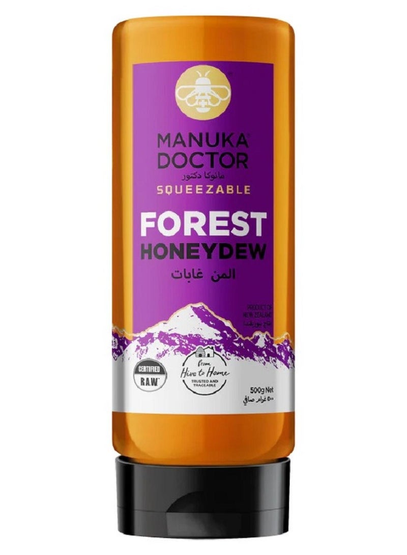 Manuka Doctor Forest Honey Squeezable 500gm - Image 1