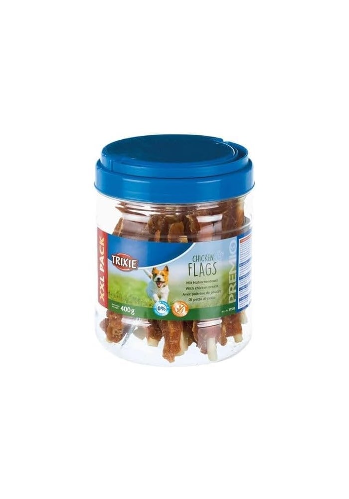 Trixie Premio Chicken Flags Dog Treats - 400G - Image 3
