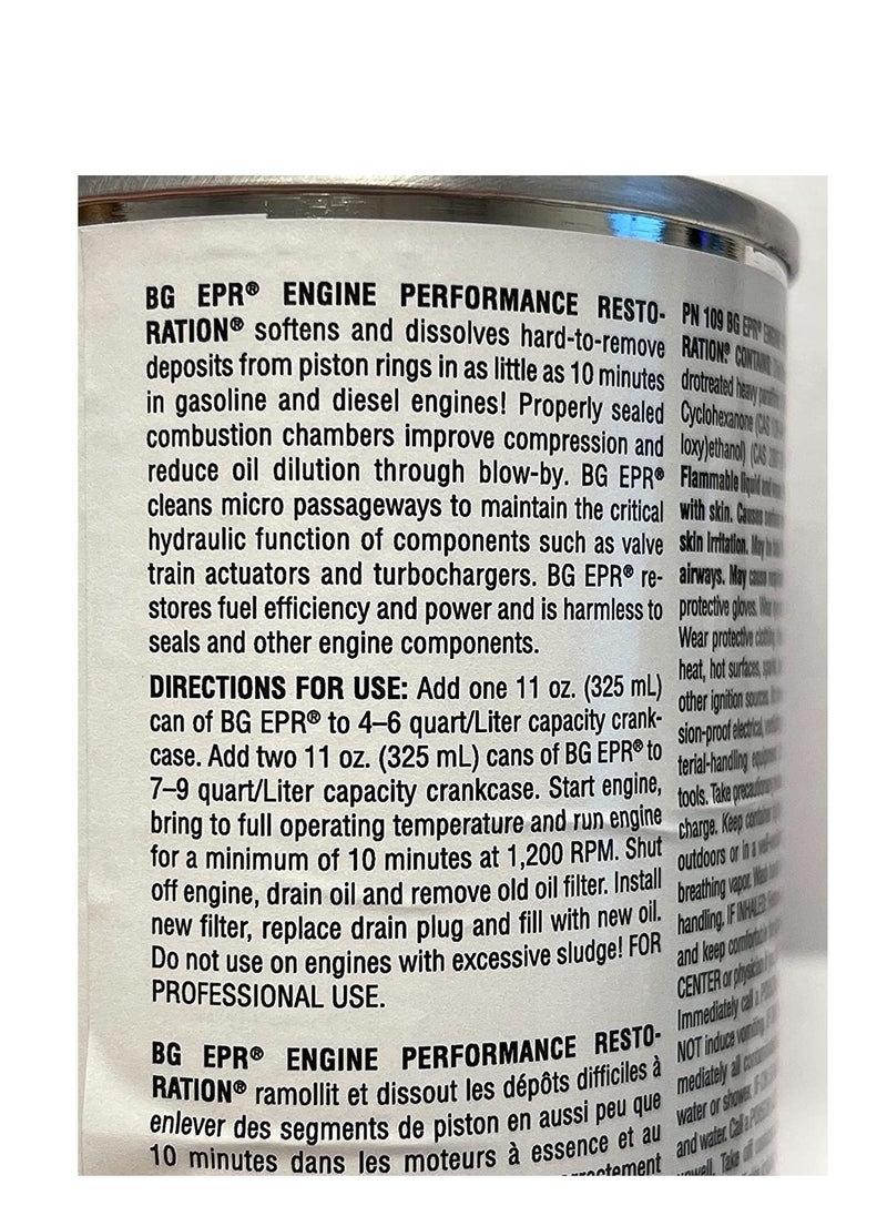 BG - BG109 Compression Engine Performance Restore BG EPR - Image 1