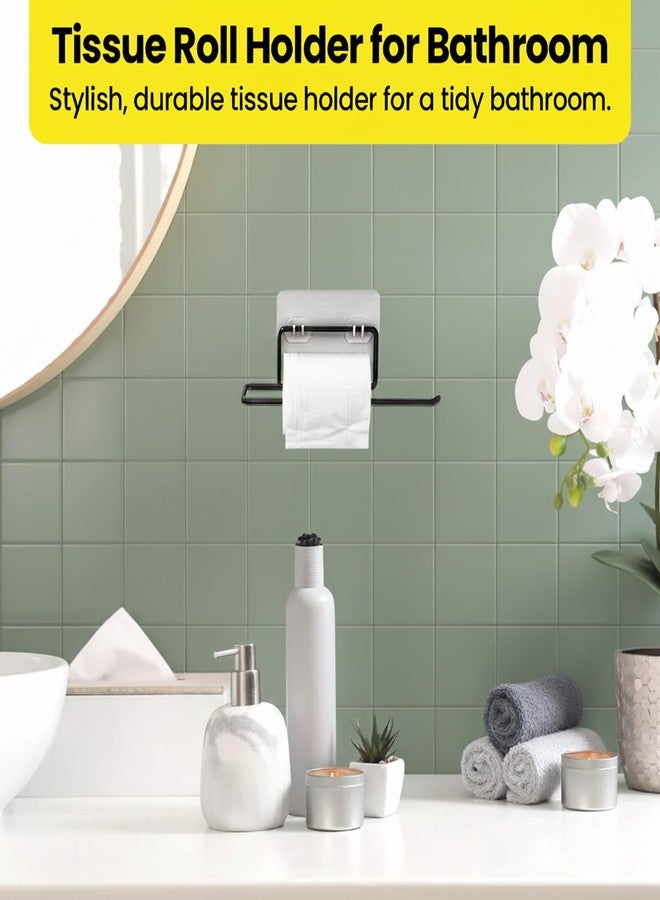 WonderStand Toilet Paper Holder, Bathroom Toilet Paper Roll Holder Wall Mounted, Toilet Tissue Hanger (Set of 3) - Image 5