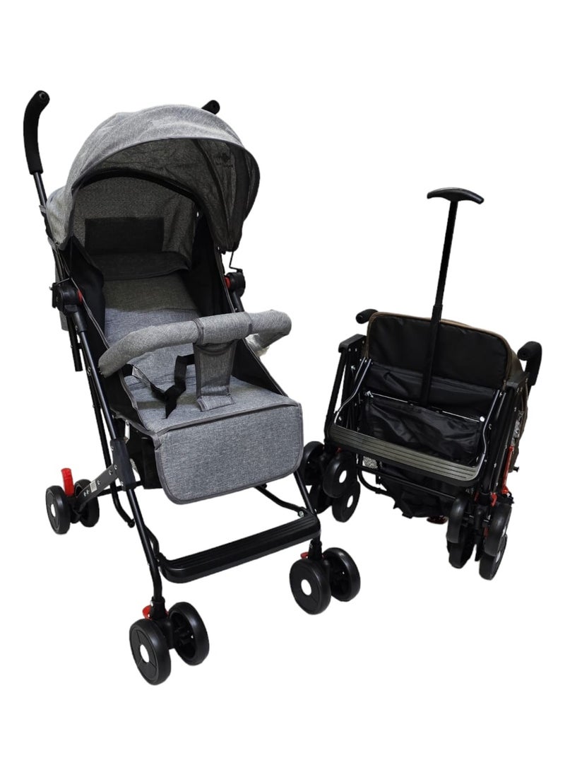 Everything For Kids Lightweight Stroller with Adjustable Seat and Convenient Storage Basket  - Image 2