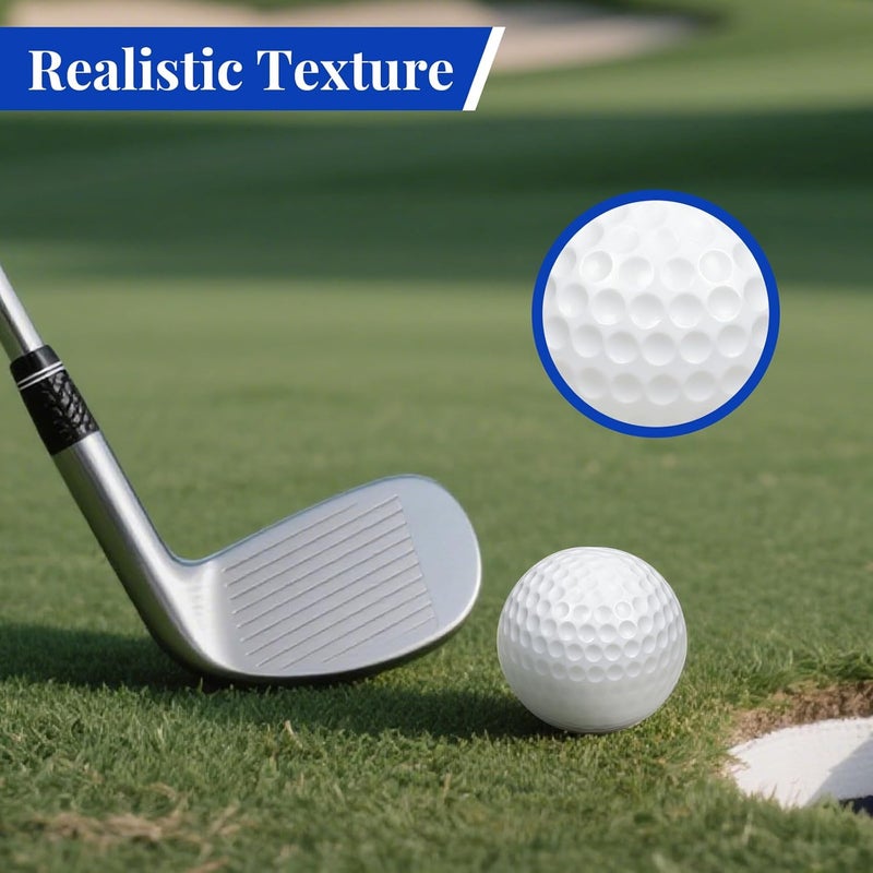 Bac-kitchen 40 Pack Foam Golf Practice Balls - Realistic Feel and Limited Flight Training Balls for Indoor or Outdoor - Image 4