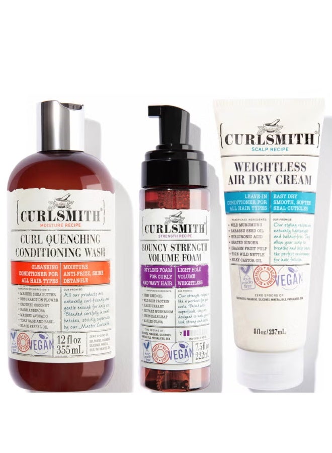 Curlsmith Weightless Moisture and Volume Bundle - Image 1