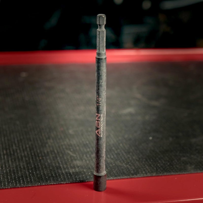 ABN 1/4 IN Impact Nut Driver Tool - SAE 6 IN Long Shank Nut Driver Bits Magnetic Tip Sockets, 1/4 IN Hex Shank - Image 5