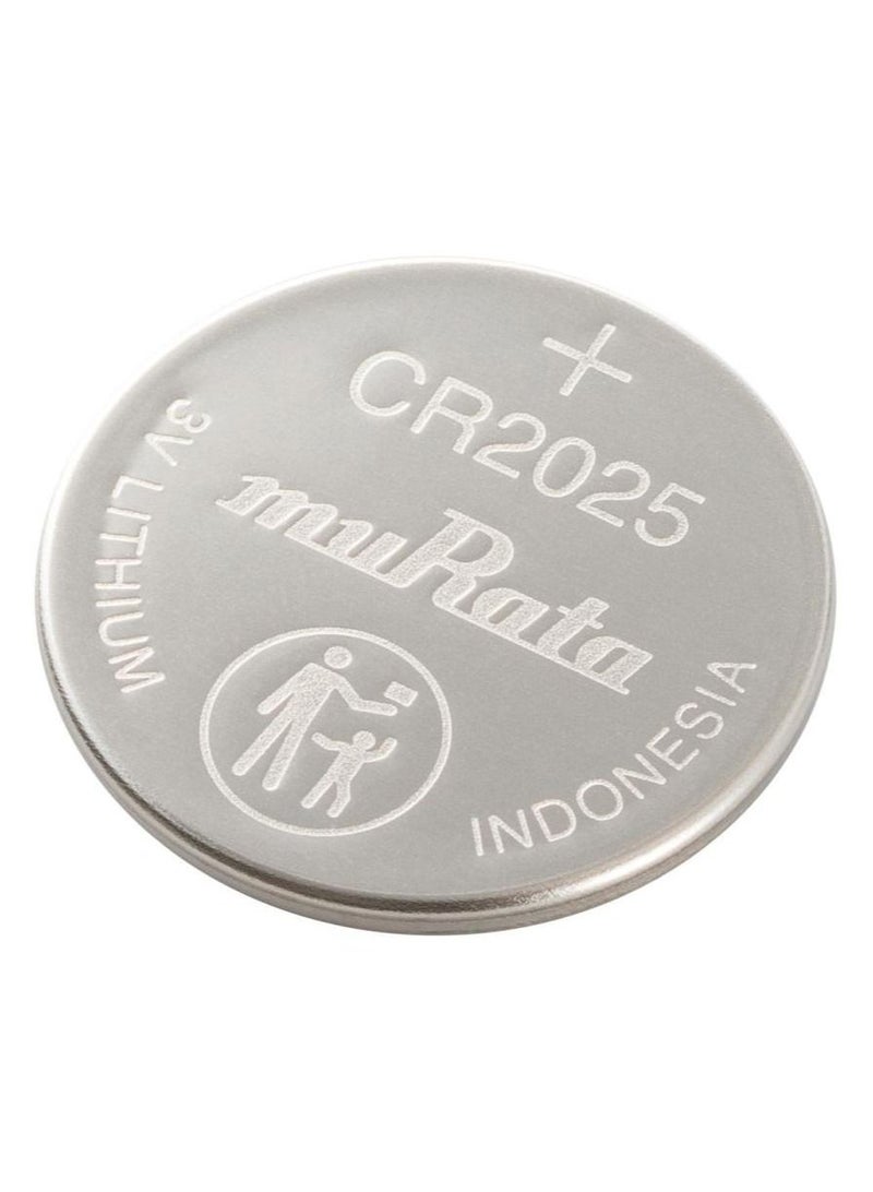 موراتا 5-Pieces Murata CR2025 Lithium 3V (muRata) Indonesia Batteries - Image 2