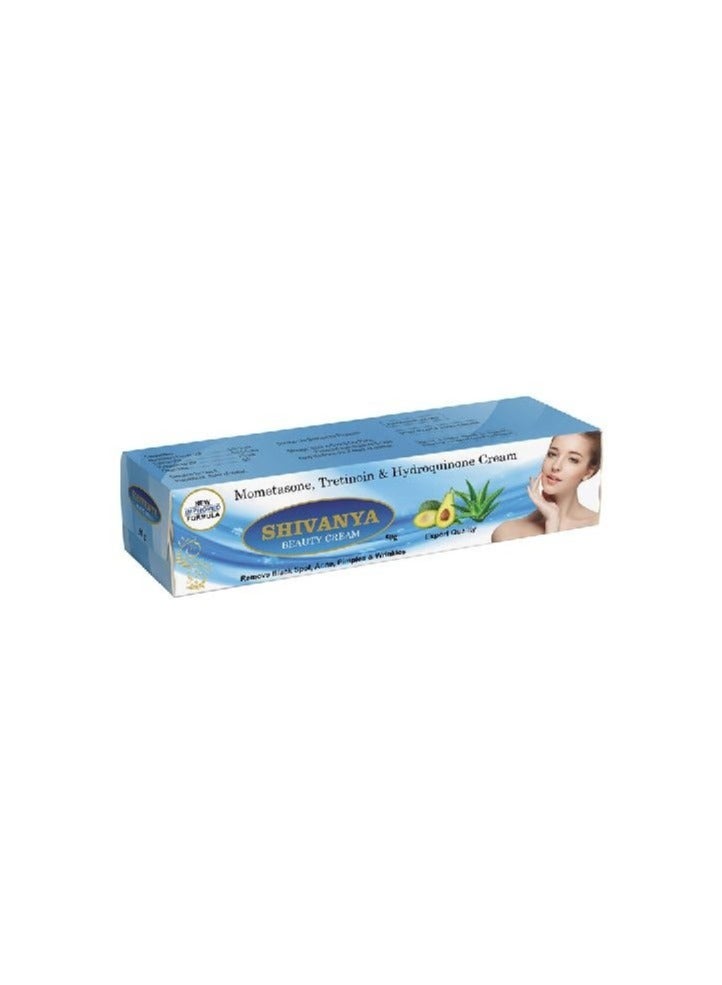 Shivanya Herbal Facial Beauty Cream Tube - 50G - Image 1