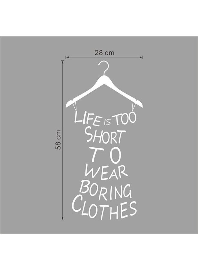 Life is Short quotes Wall Stcikers Home decoration wall posters mural for livingroom bedroom  - Image 2