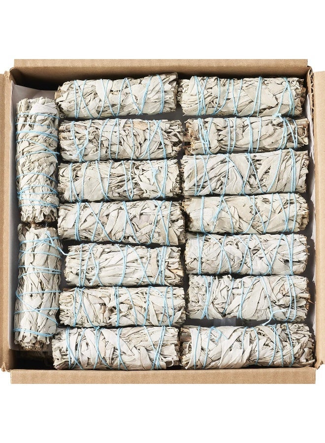 BLUE RIVER SAGE BLUE RIVER SAGE 40 White Smudge Sticks ~ Sustainably Grown Bundles for Smudging, Smudge Kit, Ceremony, Spiritual Use, Home & Office Cleansing or Smoke Cleanse (40 Pack)  - Image 4