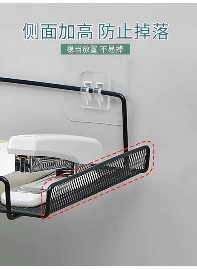 Router Shelf - Wall mounted wireless router holder with double-sided adhesive, no drilling,  ideal for kitchen or bathroom - Image 3