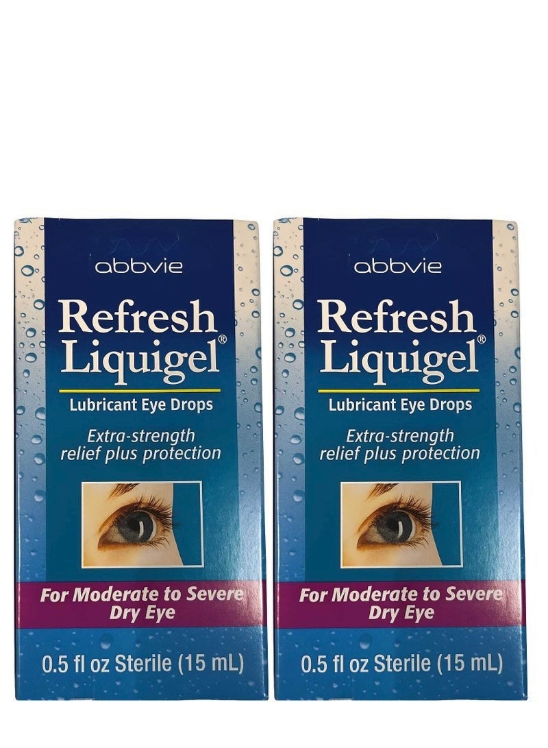 أليرجان عبوتين من ريفريش ليكويجل قطرة ترطيب العين 15 مل - Image 2