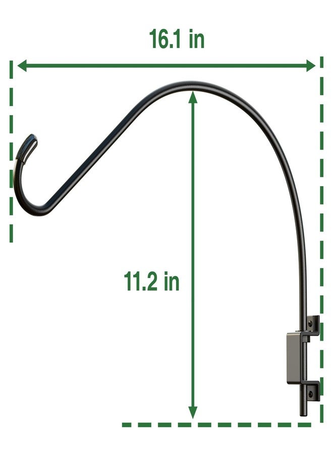 Josmimic خطاف تعليق نباتات دوار من جوسميك بطول 16 بوصة - Image 3