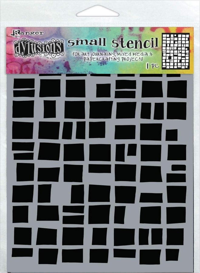 Dylusions Stencils, Betsy's Block
