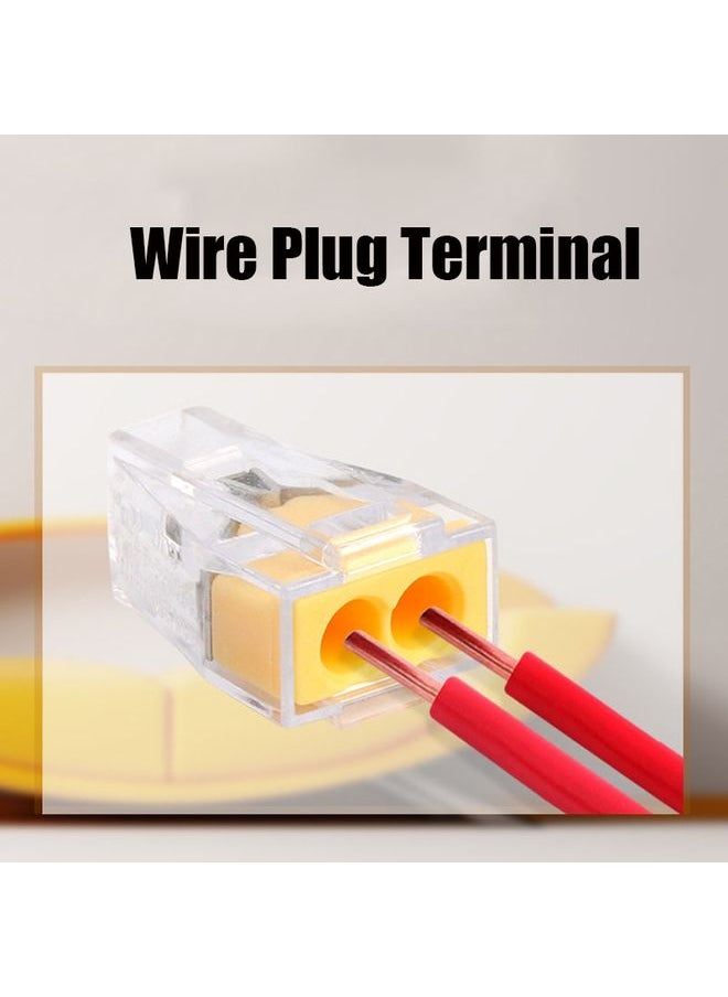Generic - 10 PCS  VSE-102A Wire Connector Terminal 1-2.5 Square Hard Wire Terminal - Image 1