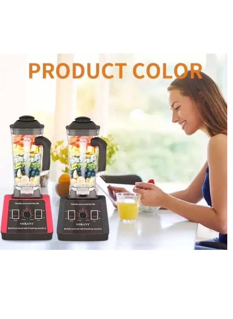 Sokany Blender, 5000 Watt, 2.5 Liter, 9 Speeds, with Grinder, SK-666N - pzsku/ZE304367A6A73D3692542Z/45/_/1739020164/d6e1e46b-1391-48d0-b083-e76efcfc1ead