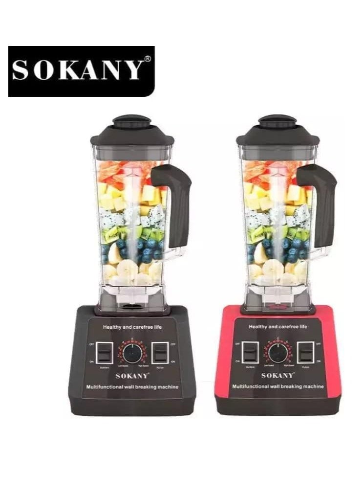 Sokany Blender, 5000 Watt, 2.5 Liter, 9 Speeds, with Grinder, SK-666N - pzsku/ZE304367A6A73D3692542Z/45/_/1739020165/0e300c2c-312e-4d11-9b60-43ee9f310ee9
