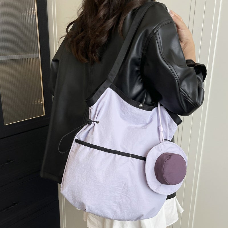 Korean Style Lightweight Large Capacity Crossbody Bag - Image 1