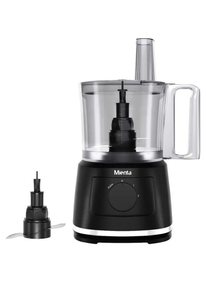 Mienta Food Processor, 1000 Watts, 2.5 Liter Heavy Duty, FP141335A - Black - Image 2