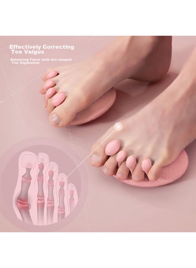 Dweck Duweike, Foot Arch Trainer, Leg Shaping, Toe Outward And Flat Foot Correction, Arch Collapse, One Pair, Pink - Image 4