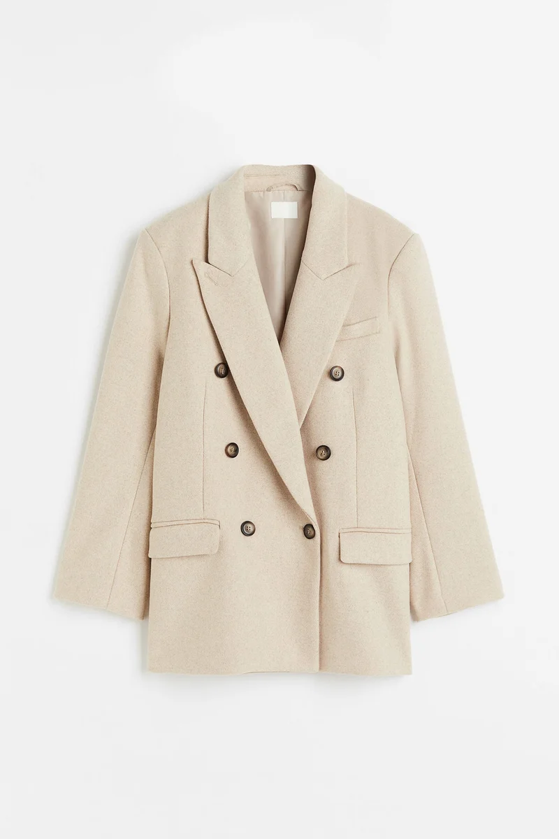 H&M Double-breasted blazer