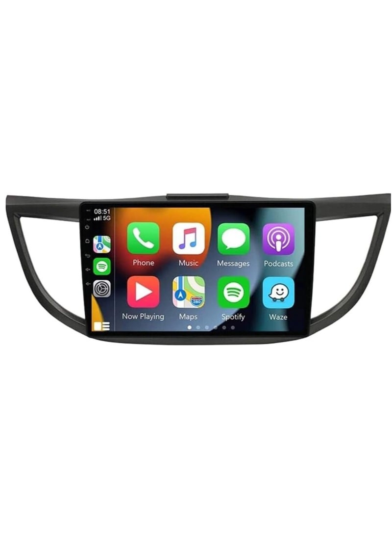 Vierex - Android Car Stereo Screen For Honda CRV Radio 2012 2013 2014 2015 2016 Support Apple Carplay Android Auto 4GB RAM Fast Interface Quick Boot GPS QLED Touch Screen DSP Bluetooth - Image 1