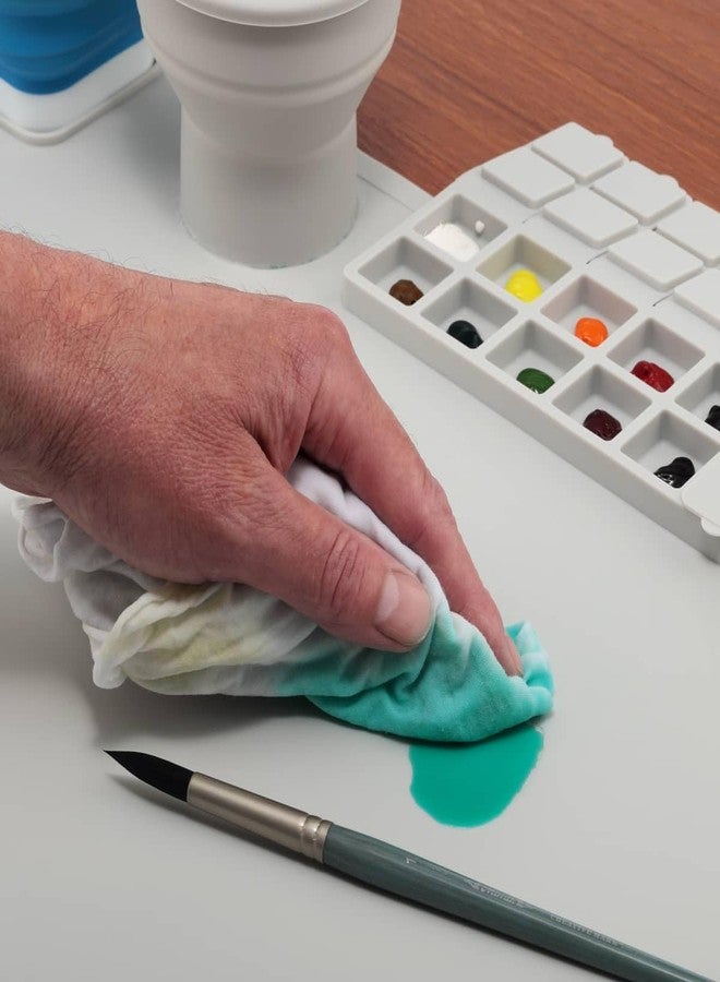 Creative Mark AquaMat Extra Large 23 3/8" x 21 3/8" Non-Slip Silicone Mat for Arts and Crafts, Workspace for Painting, Crafting, Epoxy, Resin, Clay, Craft Table Protector and Office Table Mat - Image 4