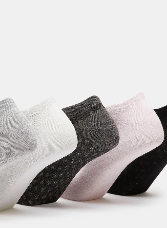 سيليست جوارب نسائية بطول الكاحل مطبوعة - مجموعة من  قطع