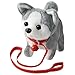 KSABVAIA Plush Husky Toy Puppy Electronic Interactive Dog Walking Barking Tail Wagging Stretching Companion Animal for Kids Toddlers - Image 2