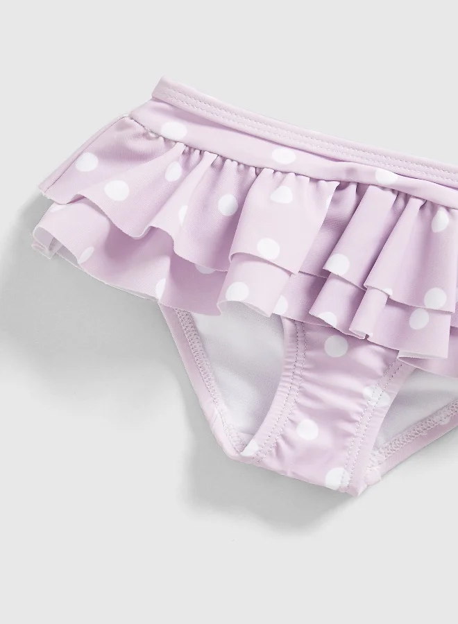 Mothercare Spot and Frill Tankini