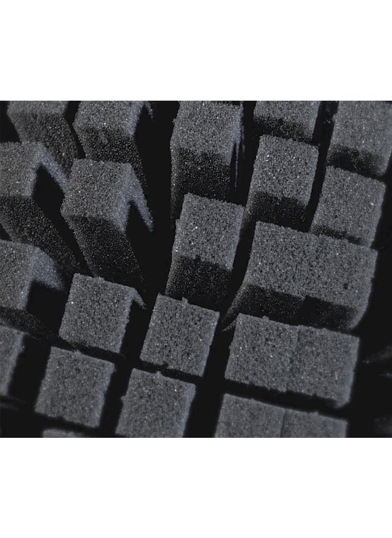 Displays2go - Displays2go 175 Pick and Pluck Cubed Foam Insert Sheets Replacement for JTCS1916BK Case  Charcoal JTCS1916FM - Image 1