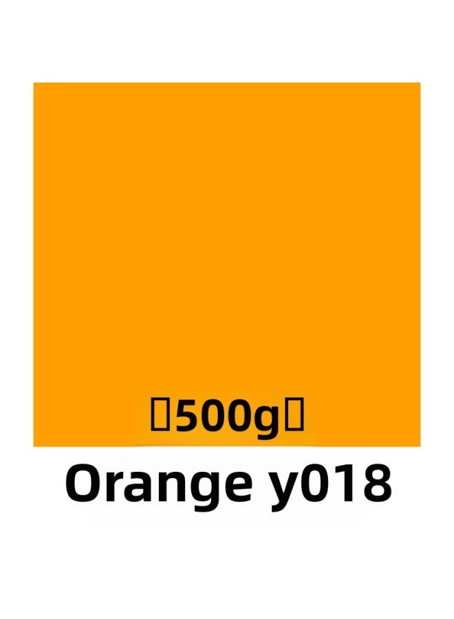Soft Clay 500g Children's Handmade Diy Toys Colored Clay Clay Handmade Primary School Students Special Safe And Non-toxic-Color:Orange 500g (Y018)  - Image 1
