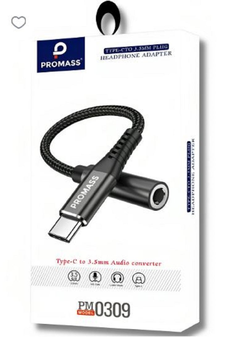 بروماس محول سماعة الرأس من النوع C إلى 3.5 ملم. - Image 1