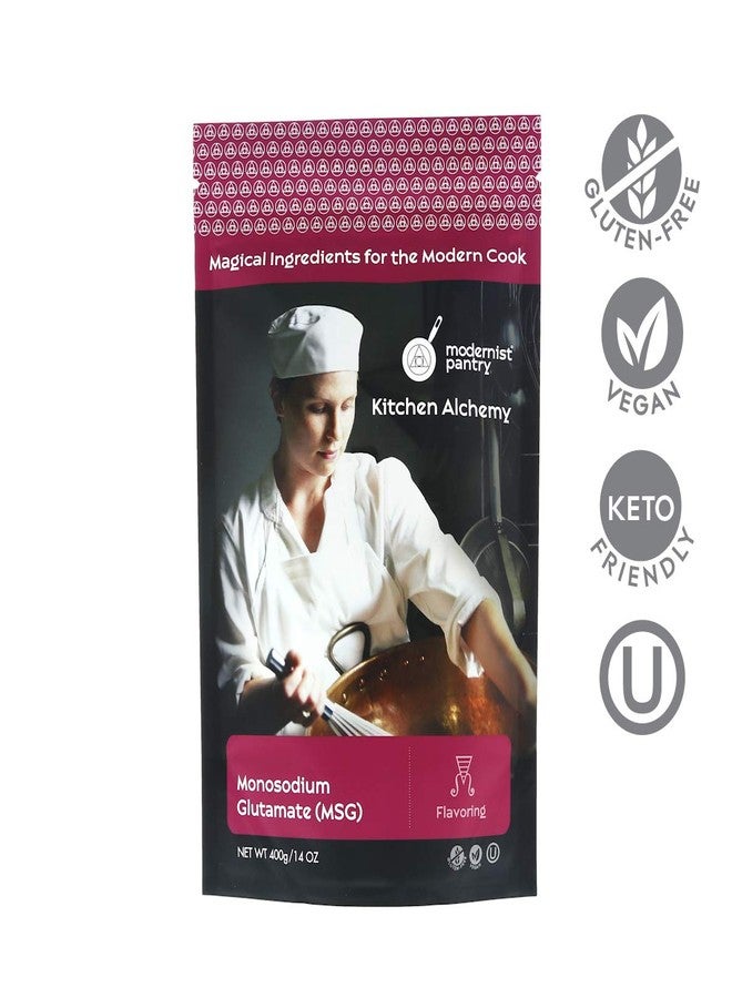 Modernist Pantry Monosodium Glutamate (MSG) ⊘ Non-GMO Gluten-Free Vegan OU Kosher Certified - 400g/14oz - Image 2