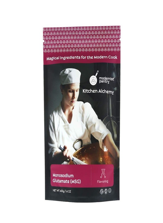 Modernist Pantry Monosodium Glutamate (MSG) ⊘ Non-GMO Gluten-Free Vegan OU Kosher Certified - 400g/14oz - Image 1