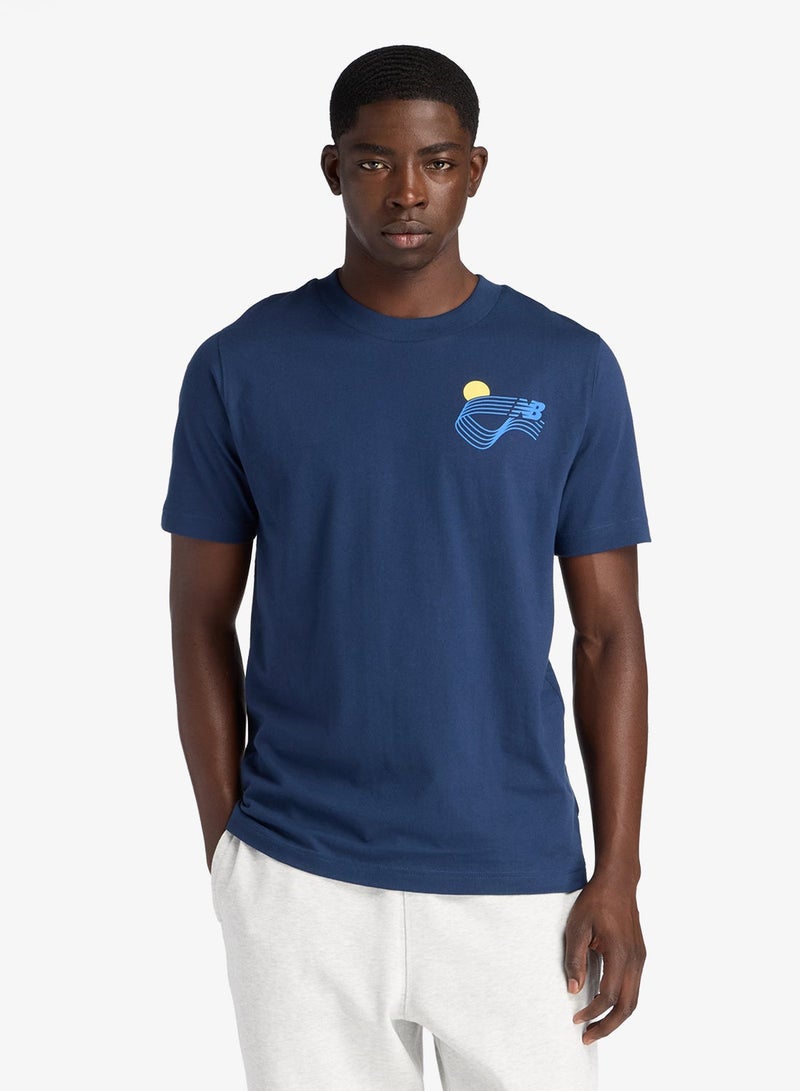 New Balance Essential Sun Logo T-Shirt - Image 1