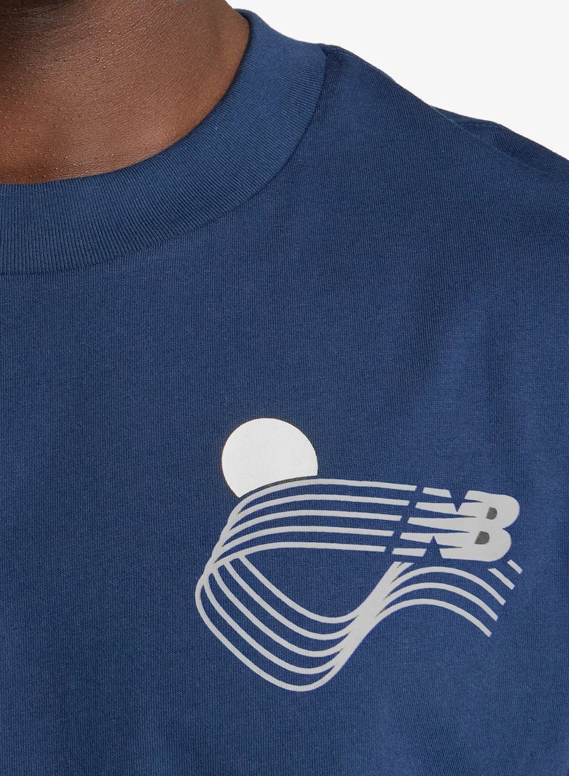 New Balance Essential Sun Logo T-Shirt - Image 3