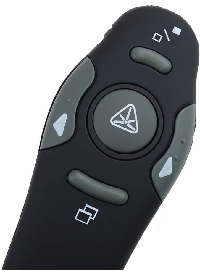 Generic 2.4GHz Wireless Laser Pointer with USB Receiver for PowerPoint Presentation and Mouse Control, Remote Control Model Gc863  - Image 2