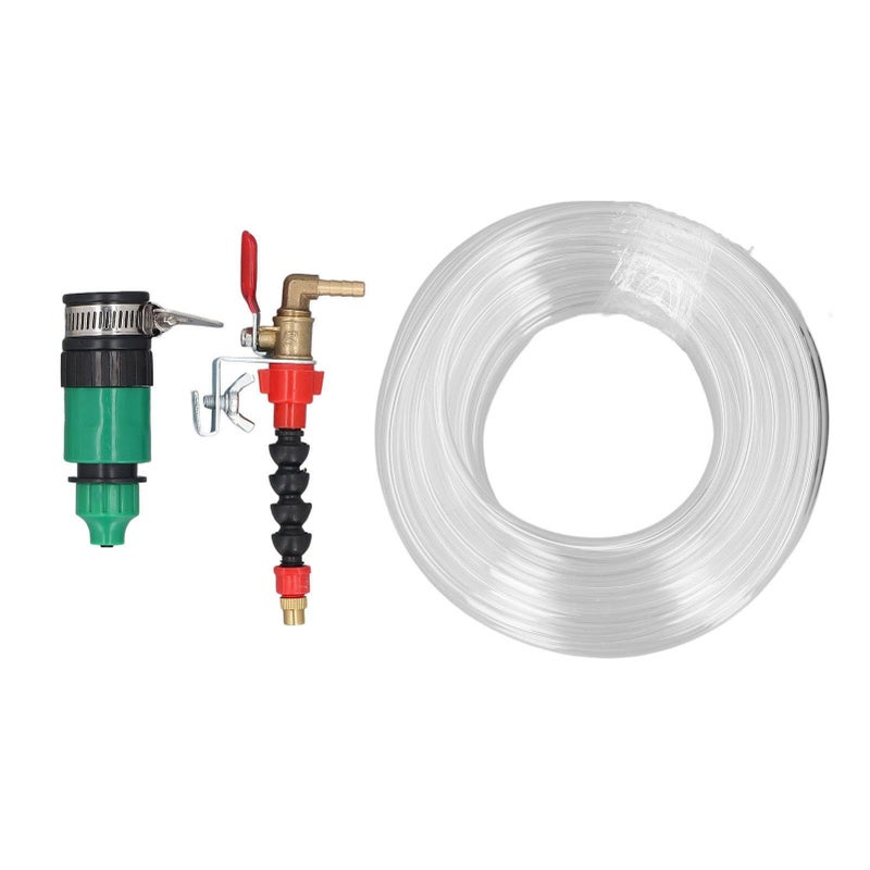 Universal Dust Remover Water Spray Nozzle ABS Stainless Steel Misting System for Angle Grinder - Image 2