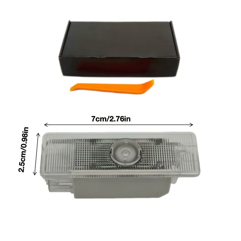 3D Pattern One High Definition Car Door Puddle Light Compatible With F20 F22 F30 F32 G30 F26 F15 And G32 Models 3 Series 2 Series 4 Series 5 Series 6 Series 7 Series And X5 Without Battery - Image 2