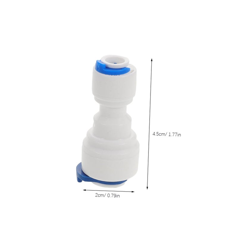 6Pcs 1 4 To 3 8 Inch Push To Connect Plastic Water Tube Fittings Quick Connect Hose Couplings For Plumbing Systems Water Purifiers - Image 3